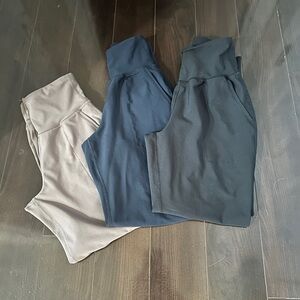 Old Navy Black and Blue Track Pants & Joggers Relaxed Fit